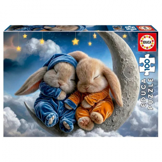 Educa Puzzle: Bunny Dreams 100 ryhmässä PALAPELIT / Educa @ Spelexperten (20498)