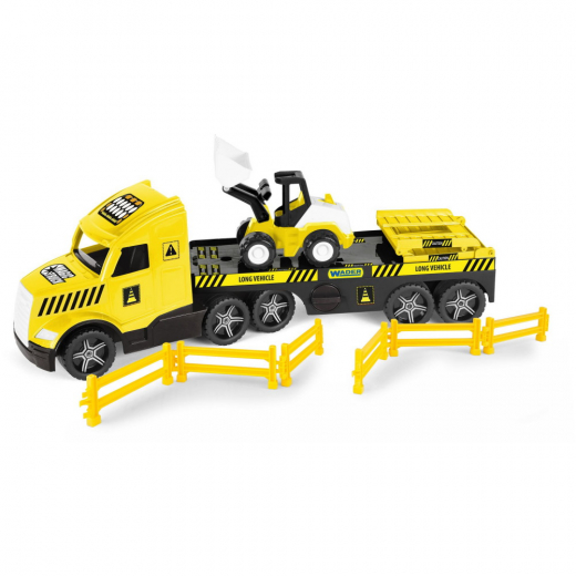 Wader Magic Truck Technic Lava-auto Ja Kuorma-auto ryhmässä LELUT / Leluajoneuvot @ Spelexperten (21025023)