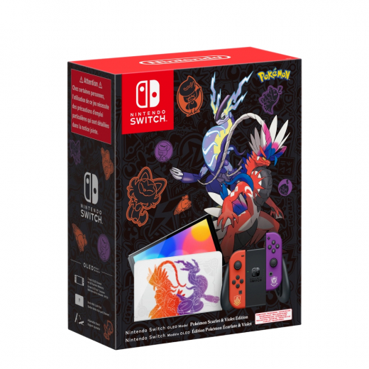 Nintendo Switch OLED Model Pokémon Scarlet & Violet Edition ryhmässä  @ Spelexperten (210304)