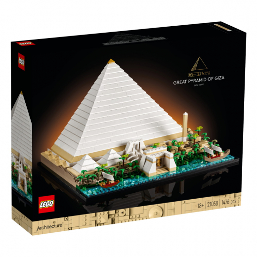 LEGO Architecture - Gizan suuri pyramidi ryhmässä LELUT / LEGO @ Spelexperten (21058)