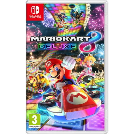 Mario Kart 8 Deluxe - Nintendo Switch ryhmässä SEURAPELIT / TV-pelit / Nintendo Switch @ Spelexperten (211004)