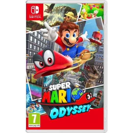 Super Mario Odyssey - Nintendo Switch ryhmässä SEURAPELIT / TV-pelit / Nintendo Switch @ Spelexperten (211007)
