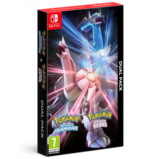 Pokémon Brilliant Diamond, Pokémon Shining Pearl - Dual Pack - Nintendo Switch ryhmässä SEURAPELIT / TV-pelit / Nintendo Switch @ Spelexperten (211177)