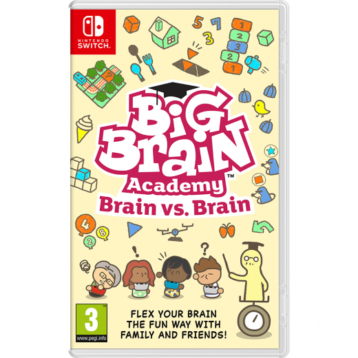 Big Brain Academy: Brain vs. Brain - Nintendo Switch ryhmässä SEURAPELIT / TV-pelit / Nintendo Switch @ Spelexperten (211192)