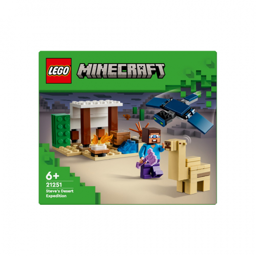 LEGO Minecraft - Steven aavikkoretki ryhmässä LELUT / LEGO / LEGO Minecraft @ Spelexperten (21251)