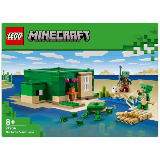 LEGO Minecraft - Kilpikonnarannan talo ryhmässä LELUT / LEGO / LEGO Minecraft @ Spelexperten (21254)
