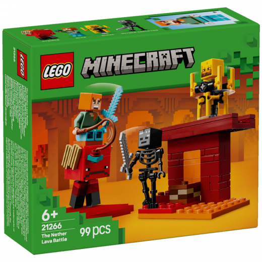LEGO Minecraft - Hornan laavataistelu ryhmässä LELUT / LEGO / LEGO Minecraft @ Spelexperten (21266)