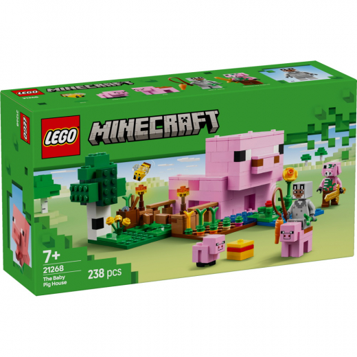 LEGO Minecraft - Porsaan talo ryhmässä LELUT / LEGO / LEGO Minecraft @ Spelexperten (21268)