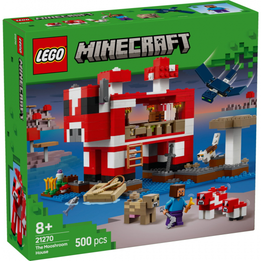 LEGO Minecraft - Sienihieho-talo ryhmässä LELUT / LEGO / LEGO Minecraft @ Spelexperten (21270)
