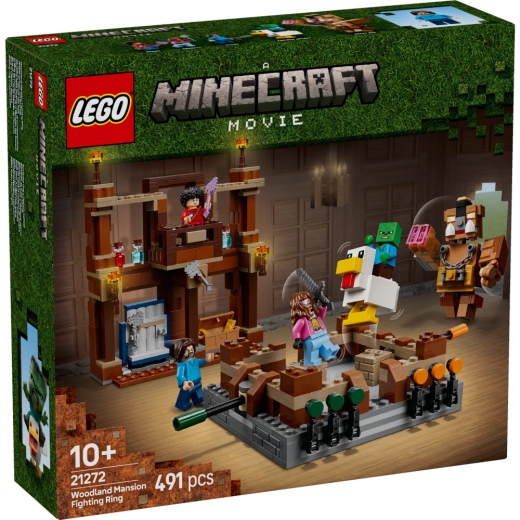 LEGO Minecraft - Puukartanon taisteluareena ryhmässä LELUT / LEGO / LEGO Minecraft @ Spelexperten (21272)
