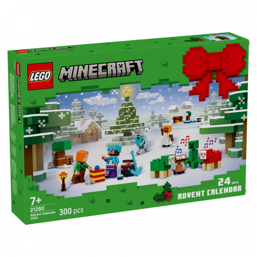 LEGO Joulukalenteri - Minecraft 2025 ryhmässä LELUT / LEGO / LEGO Joulukalenteri @ Spelexperten (21280)