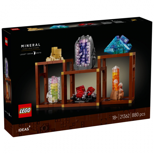 LEGO Ideas - Mineraalikokoelma ryhmässä LELUT / LEGO @ Spelexperten (21362)