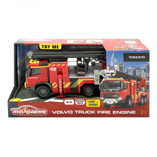 Volvo Fire Truck ryhmässä LELUT / Leluajoneuvot @ Spelexperten (213713000038)