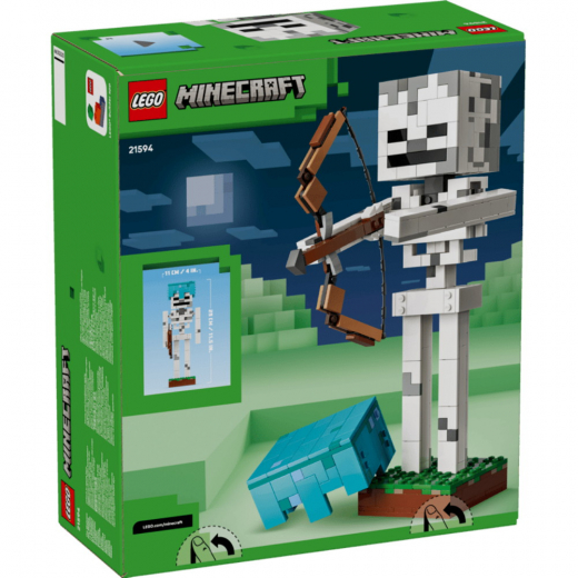 LEGO Minecraft - The Skeleton ryhmässä LELUT / LEGO / LEGO Minecraft @ Spelexperten (21594)