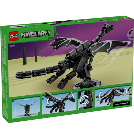 LEGO Minecraft - The Ender Dragon ryhmässä LELUT / LEGO / LEGO Minecraft @ Spelexperten (21595)