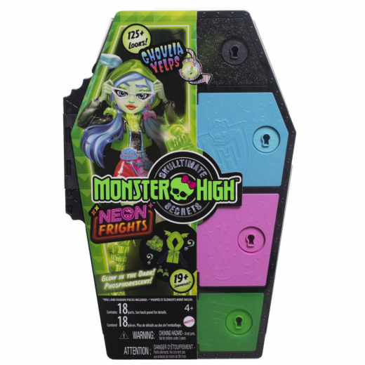 Monster High - Skulltimate Secrets Ghoulia ryhmässä LELUT / Figuurit ja leikkisarjat / Monster High @ Spelexperten (218-2404)