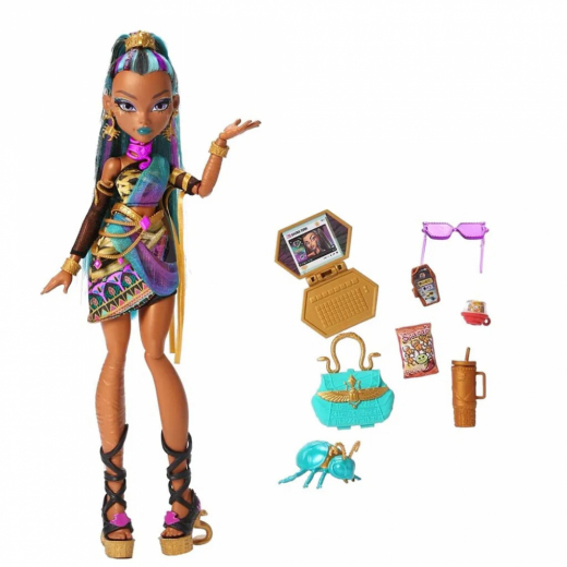 Monster High Core Doll Nefera De Nile ryhmässä LELUT / Figuurit ja leikkisarjat / Monster High @ Spelexperten (218-2550)