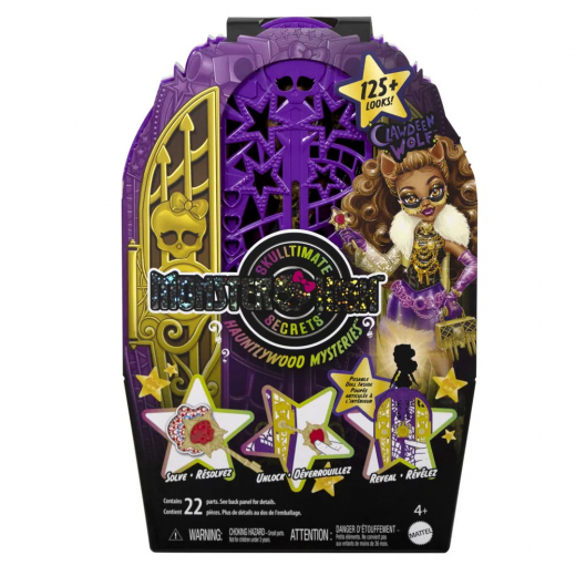Monster High - Skulltimate Secrets Clawdeen ryhmässä LELUT / Figuurit ja leikkisarjat / Monster High @ Spelexperten (218-2551)