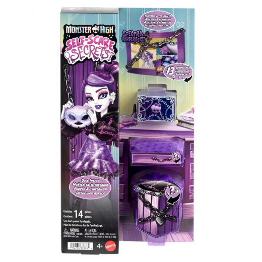 Monster High - Self-Scare Secrets Spectra Vondergeist ryhmässä LELUT / Figuurit ja leikkisarjat / Monster High @ Spelexperten (218-2660)