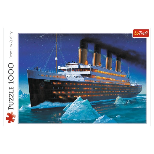 Trefl : Titanic 1000 Palaa ryhmässä PALAPELIT / 1000 palaa @ Spelexperten (22-10080)