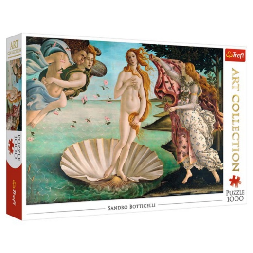 Trefl: The Birth of Venus, Sandro Botticelli 1000 Palaa ryhmässä PALAPELIT / 1000 palaa @ Spelexperten (22-10589)