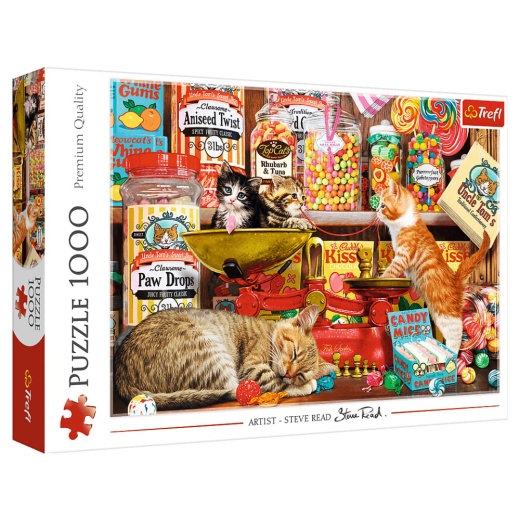 Trefl: Cat's Sweets 1000 Palaa ryhmässä PALAPELIT / 1000 palaa @ Spelexperten (22-10630)