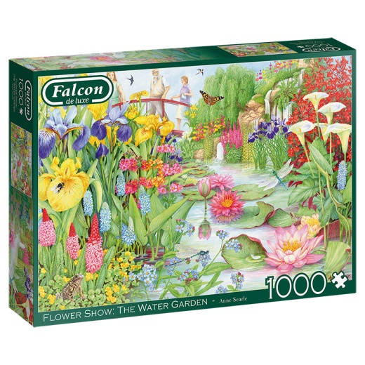 Jumbo - Flower Show: The Water Garden 1000 Palaa ryhmässä PALAPELIT / 1000 palaa @ Spelexperten (22-11282)
