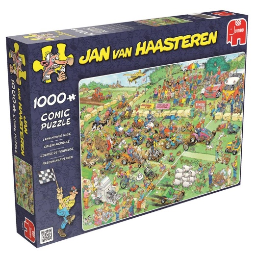Jan van Haasteren: Lawn Mower Race 1000 palaa ryhmässä PALAPELIT / 1000 palaa @ Spelexperten (22-19021)