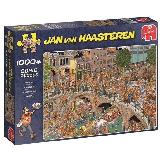 Jan Van Haasteren - Kingsday 1000 palaa ryhmässä  @ Spelexperten (22-19054)