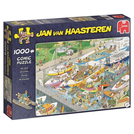Jan van Haasteren - The Locks 1000 palaa ryhmässä PALAPELIT / 1000 palaa @ Spelexperten (22-19067)