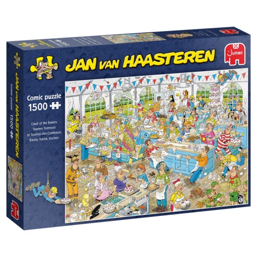 Jan Van Haasteren - Clash of the Bakers 1500 Palaa ryhmässä PALAPELIT / 1500 palaa @ Spelexperten (22-19077)
