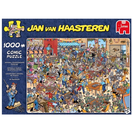 Jan van Haasteren - National Championship Puzzling 1000 Palaa ryhmässä PALAPELIT / 1000 palaa @ Spelexperten (22-19090)
