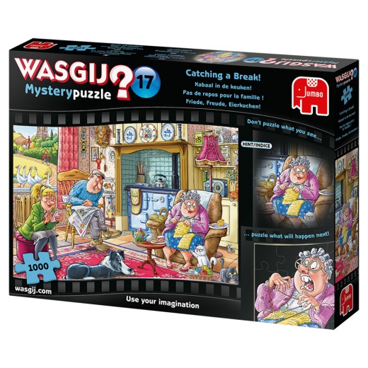 Wasgij? Mystery #17 - Catching a Break! 1000 Palaa ryhmässä  @ Spelexperten (22-19175)