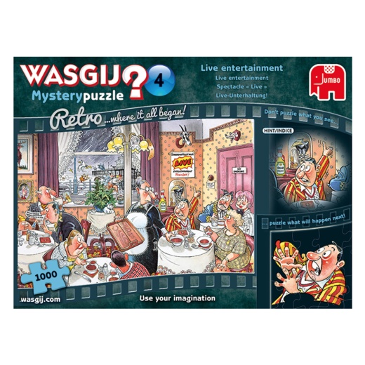 Wasgij? Mystery Retro #4 - Live entertainment ryhmässä PALAPELIT / Wasgij @ Spelexperten (22-19177)