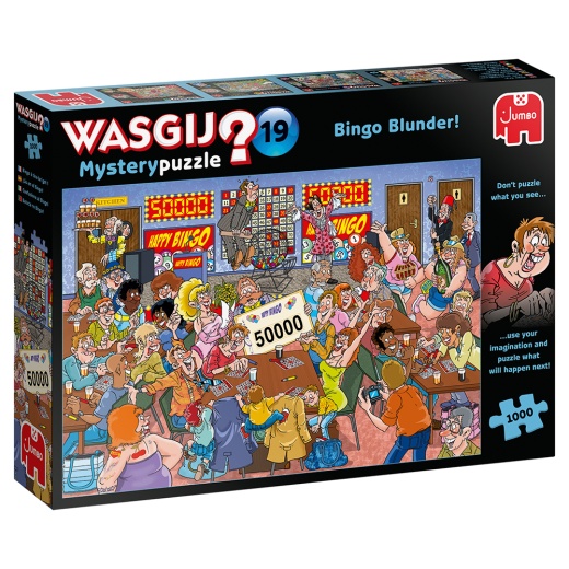 Wasgij? Mystery #19 - Bingo Blunder! 1000 palaa ryhmässä PALAPELIT / Wasgij @ Spelexperten (22-19182)