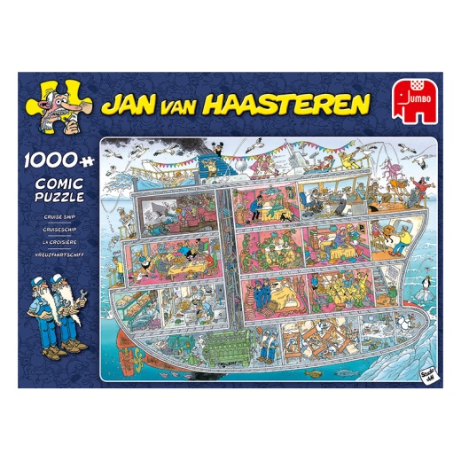 Jan van Haasteren: Cruise Ship 1000 Palaa ryhmässä PALAPELIT / 1000 palaa @ Spelexperten (22-20021)
