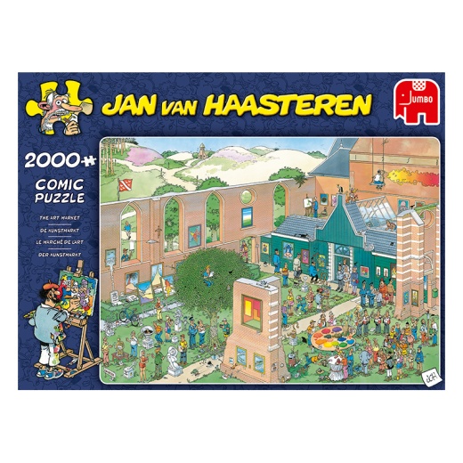 Jan van Haasteren - The Art Market 2000 Palaa ryhmässä  @ Spelexperten (22-20023)