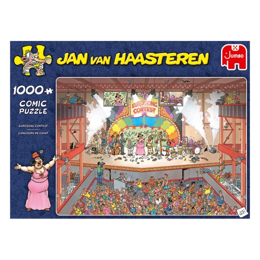 Jan van Haasteren - Eurosong Contest 1000 Palaa ryhmässä PALAPELIT / 1000 palaa @ Spelexperten (22-20025)