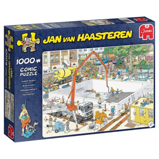 Jan van Haasteren - Almost Ready 1000 Palaa ryhmässä PALAPELIT / 1000 palaa @ Spelexperten (22-20037)