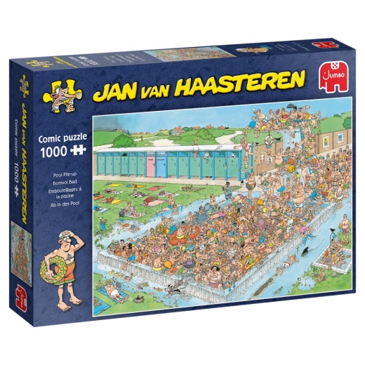 Jan van Haasteren - Pool Pile-Up 1000 Palaa ryhmässä PALAPELIT / 1000 palaa @ Spelexperten (22-20039)
