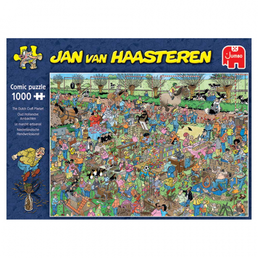 Jan van Haasteren: The Dutch Craft Market 1000 palaa ryhmässä PALAPELIT / 1000 palaa @ Spelexperten (22-20046)