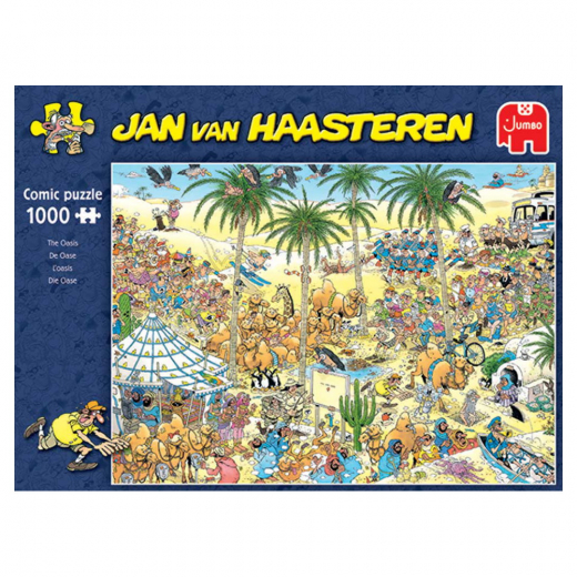 Jan van Haasteren: The Oasis 1000 palaa ryhmässä PALAPELIT / 1000 palaa @ Spelexperten (22-20048)