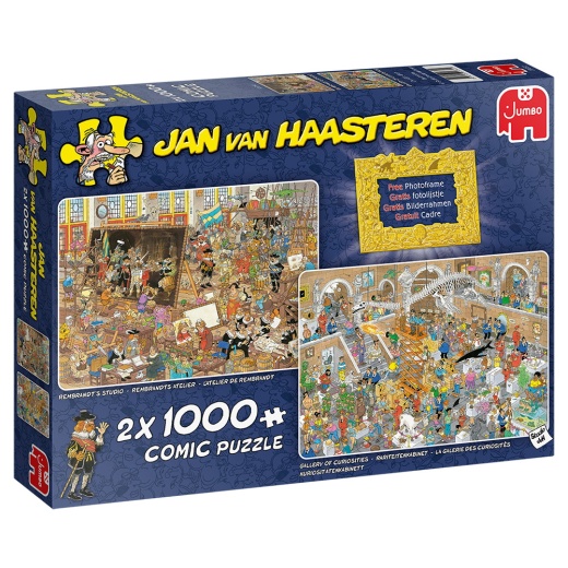 Jan Van Haasteren : A Trip to the Museum 2x1000 palaa ryhmässä PALAPELIT / 1000 palaa @ Spelexperten (22-20052)