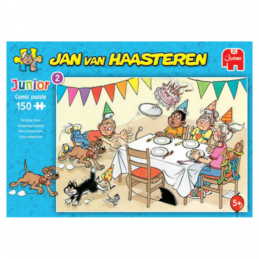 Jan van Haasteren Birthday Party 150 Palaa ryhmässä PALAPELIT / < 750 palaa @ Spelexperten (22-20059)