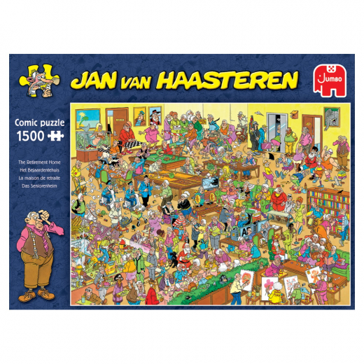 Jan Van Haasteren - The Retirement Home 1500 Palaa ryhmässä PALAPELIT / 1500 palaa @ Spelexperten (22-20068)