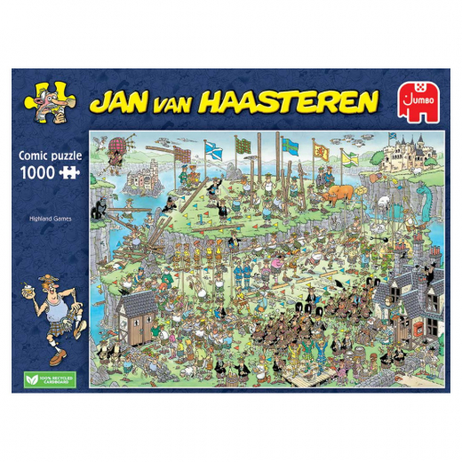 Jan van Haasteren Highland Games 1000 Palaa ryhmässä PALAPELIT / 1000 palaa @ Spelexperten (22-20069)