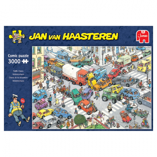 Jan van Haasteren - Traffic Chaos 3000 Palaa ryhmässä PALAPELIT / 2000 palaa > @ Spelexperten (22-20074)