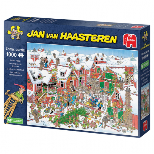 Jan van Haasteren Santa's Village 1000 Palaa ryhmässä PALAPELIT / Jan van Haasteren @ Spelexperten (22-20075)