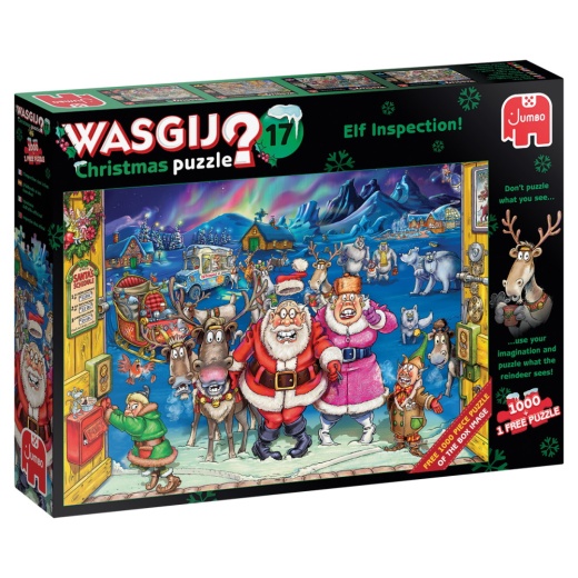 Wasgij? Christmas #17 - Elf Inspection! 2x1000 Palaa ryhmässä  @ Spelexperten (22-25003)