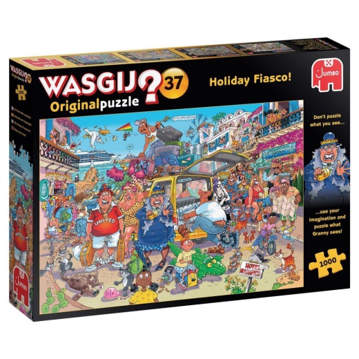Wasgij? Original #37 Holiday Fiasco! 1000 Palaa ryhmässä PALAPELIT / Wasgij @ Spelexperten (22-25004)